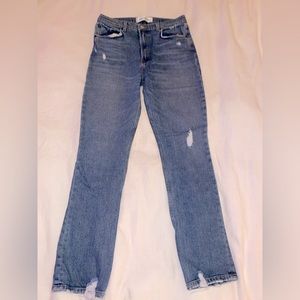 Reformation Jeans | Reformation Hepburn Jeans in Rainer Wash | Size 29